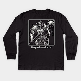 War Cleric Kids Long Sleeve T-Shirt